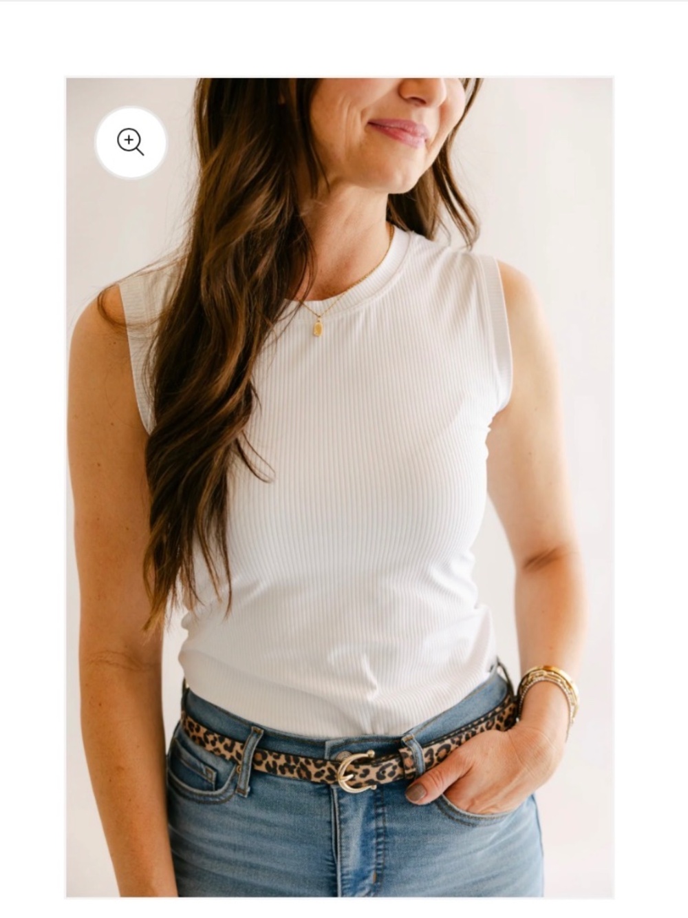 White Everly Original Tank